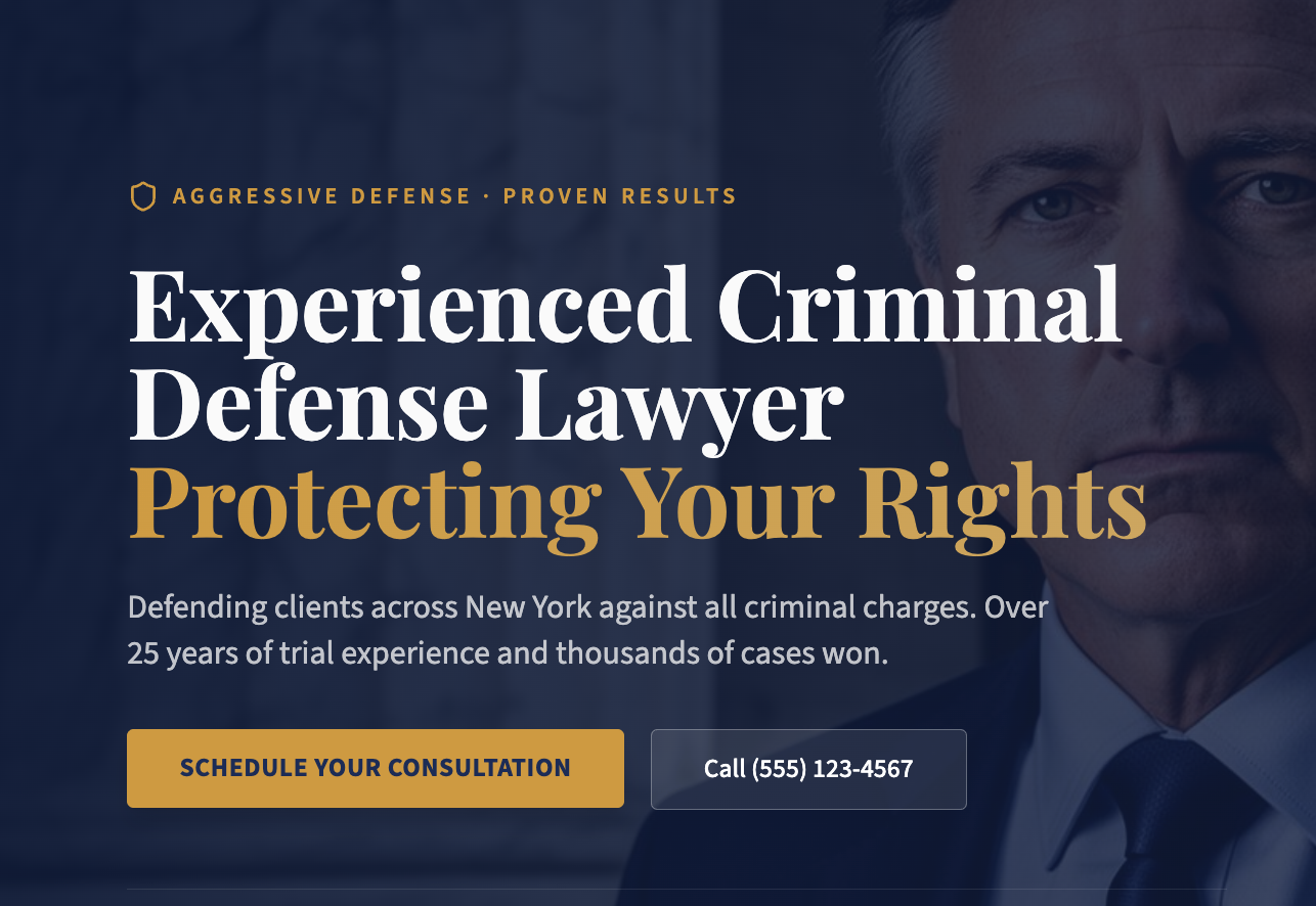 Criminal Defense Lawyer